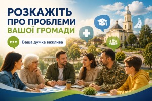 Роскажіть проблеми громади