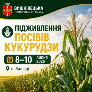Підживлення кукурудза
